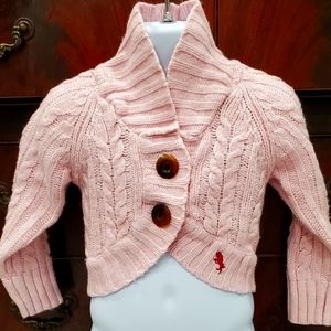 Girls short cardigan sweater 2-3T